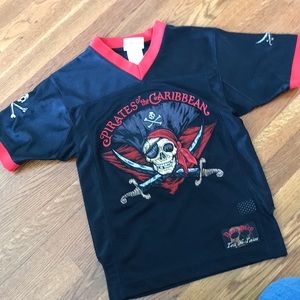 Disney Captain Jack Jersey!  Size S(6) Like new!